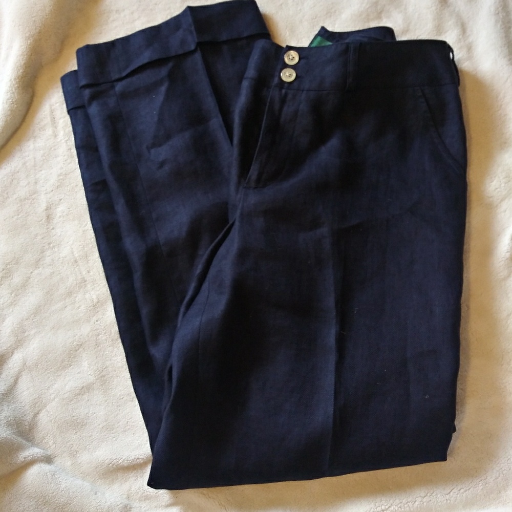 Ralph Lauren Petite Linen Pants